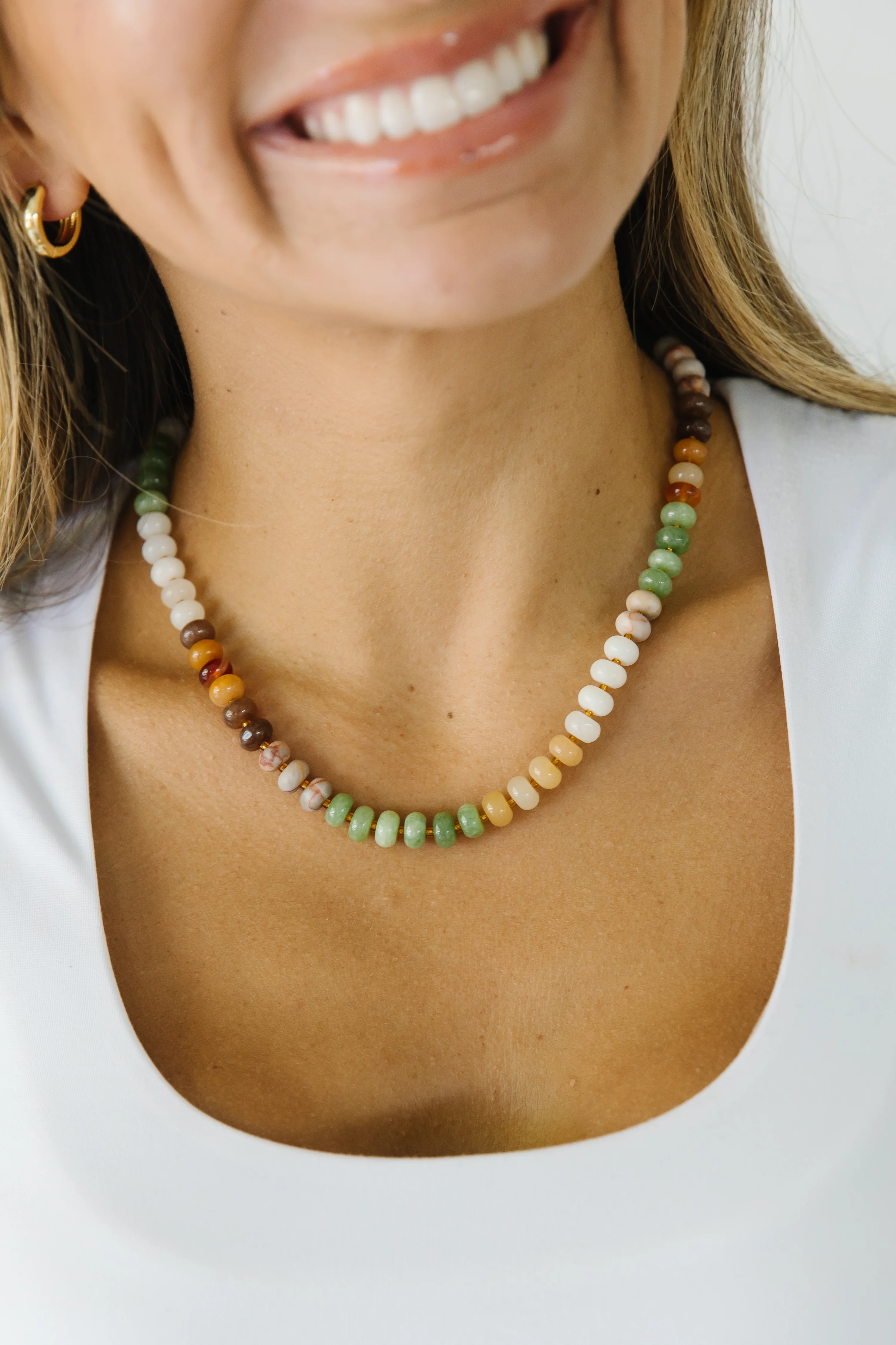Early Spring Beaded Necklace - Image 6