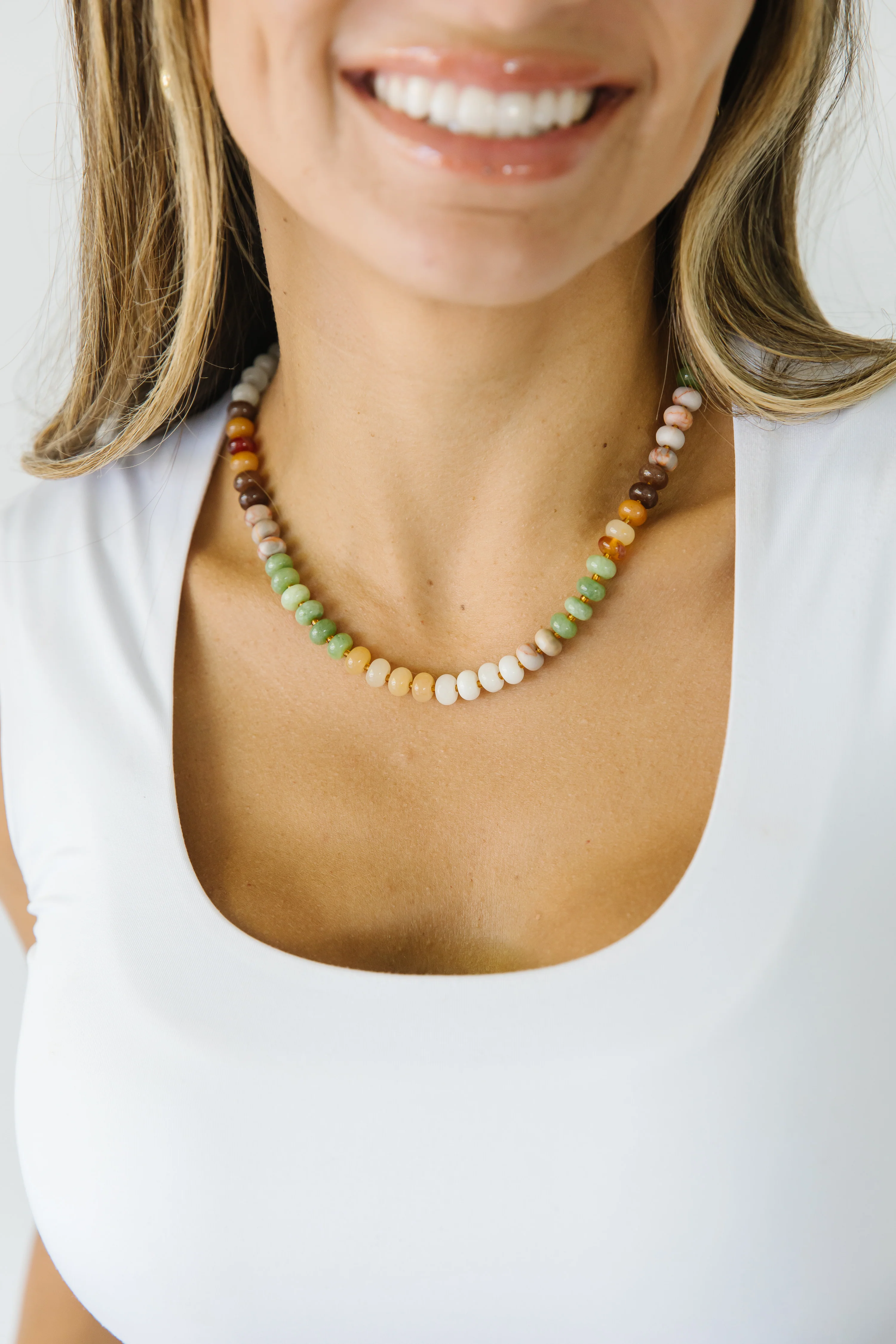 Early Spring Beaded Necklace - Image 7