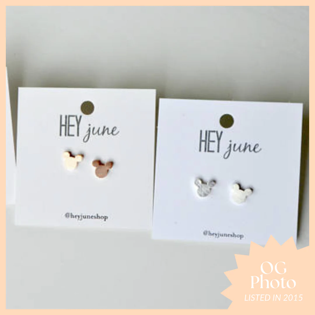 OG Mouse Ear Studs - Image 10