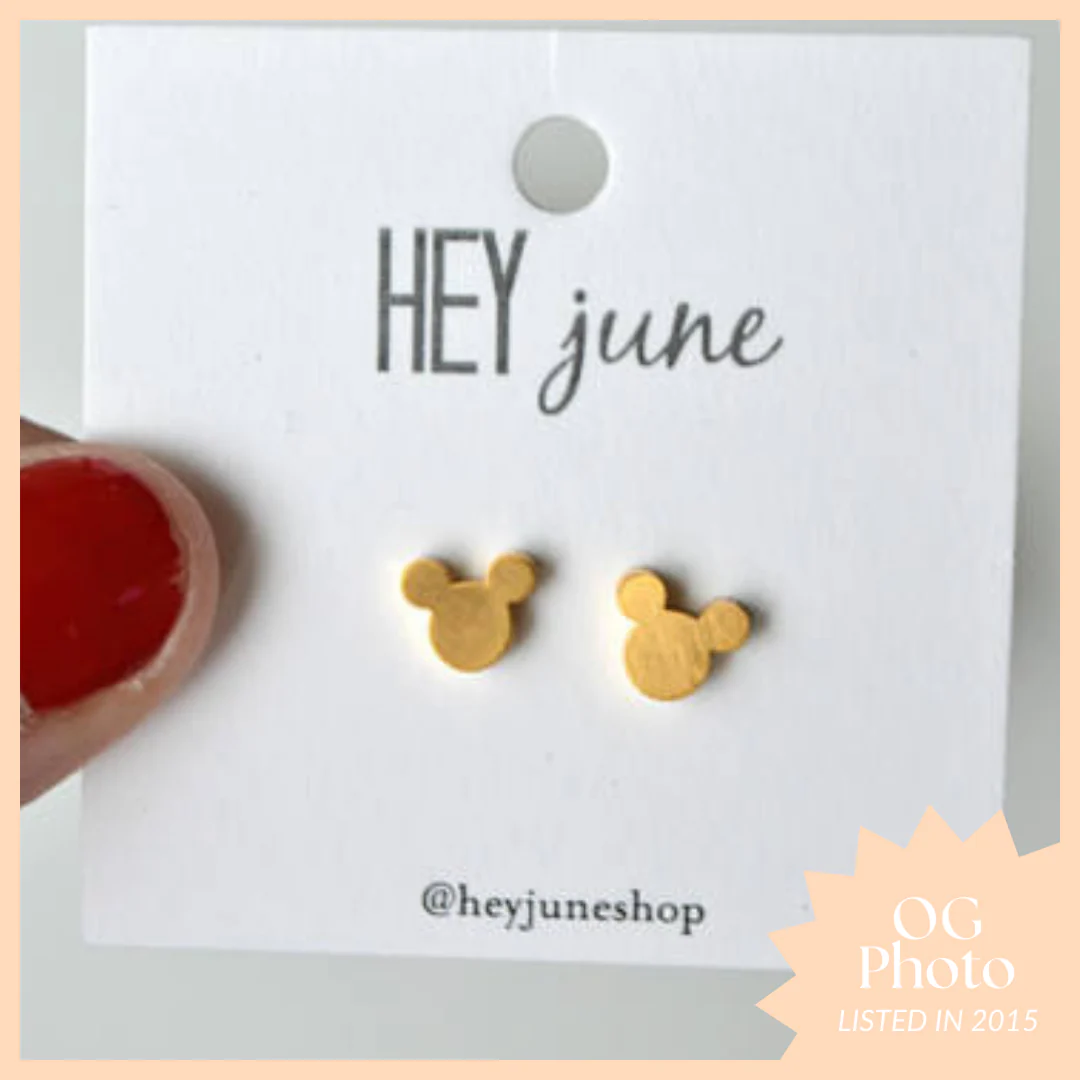 OG Mouse Ear Studs - Image 11