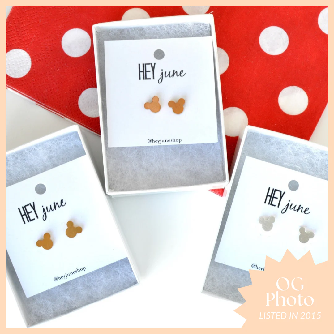 OG Mouse Ear Studs - Image 12