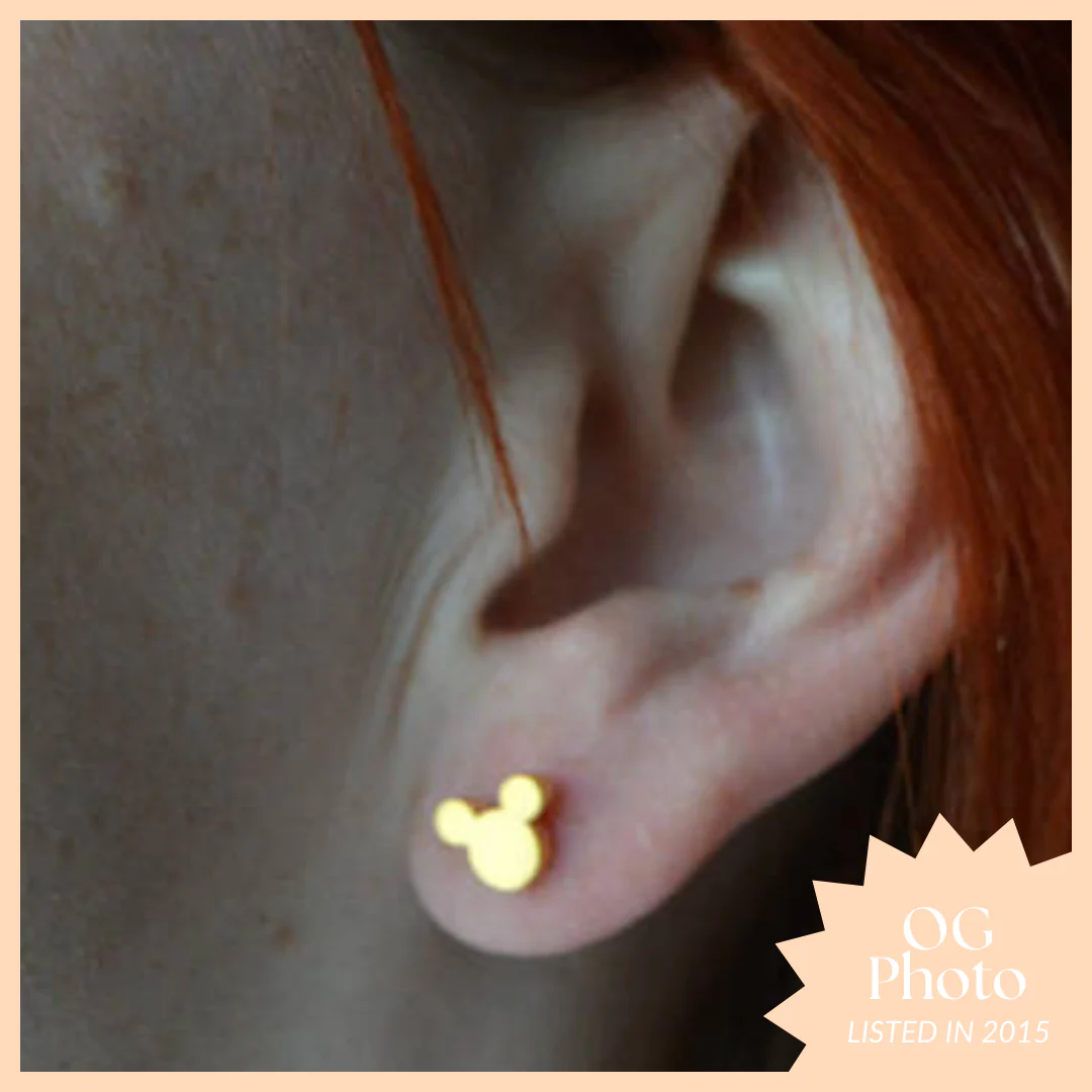 OG Mouse Ear Studs - Image 13