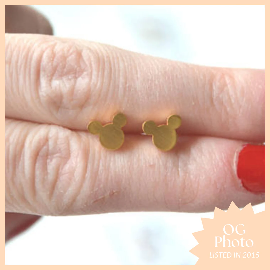 OG Mouse Ear Studs - Image 14