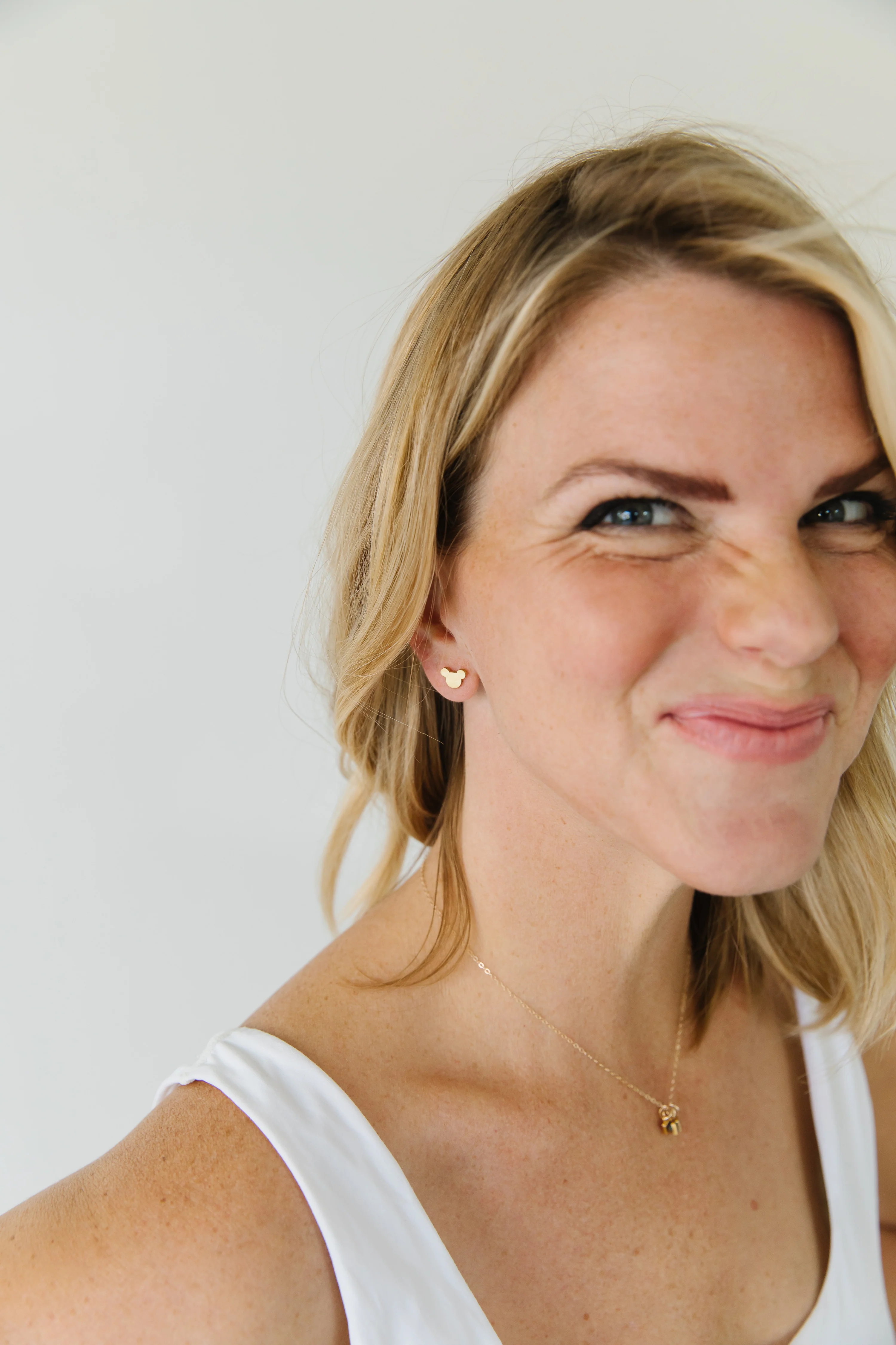 OG Mouse Ear Studs - Image 5