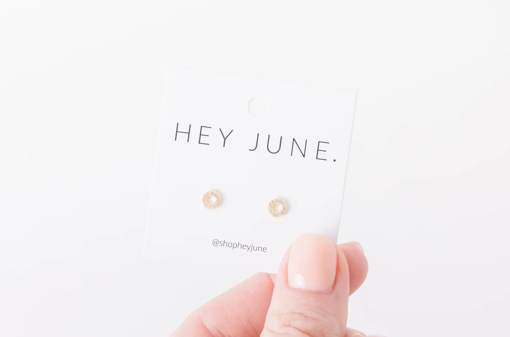 Diamond Circle Screwbacks - Image 3