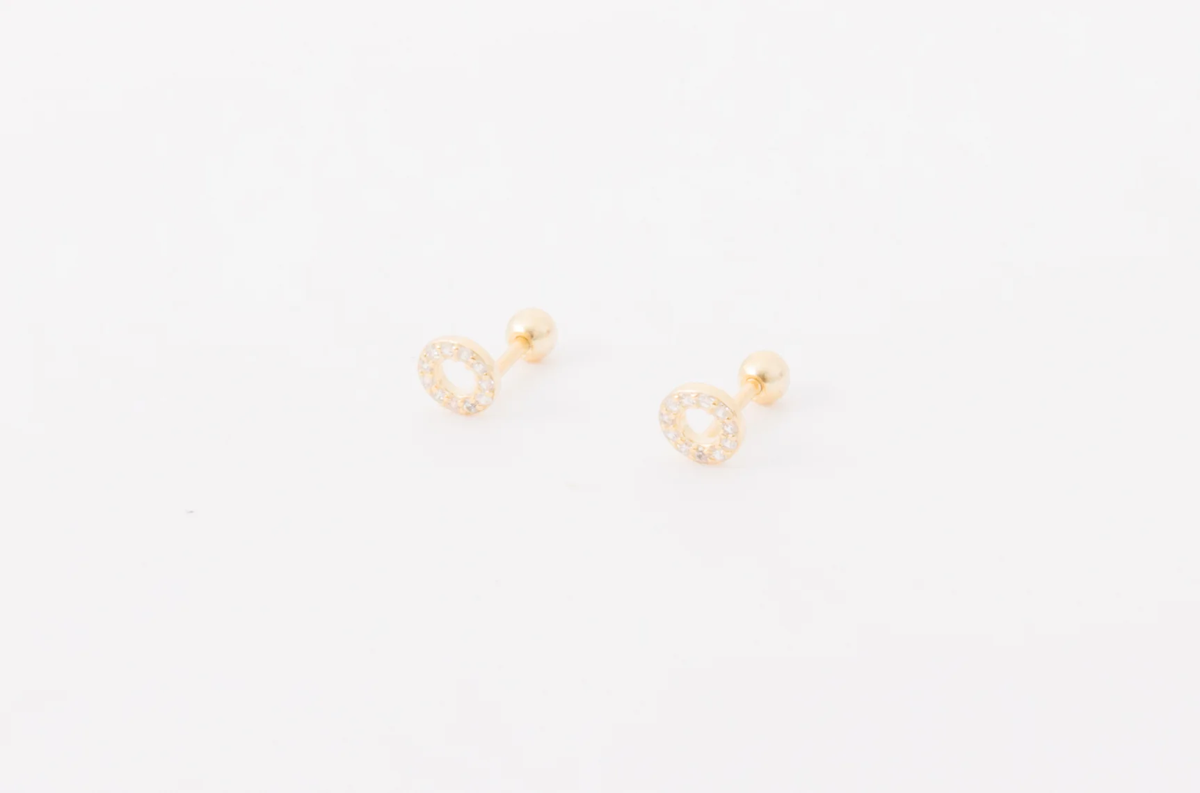 Diamond Circle Screwbacks - Image 4