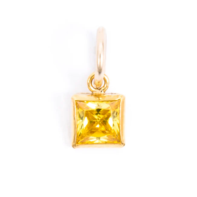 Gold Birthstone Charm - Image 13