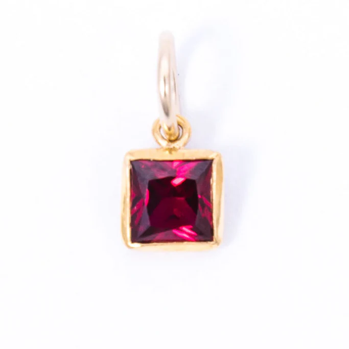 Gold Birthstone Charm - Image 3