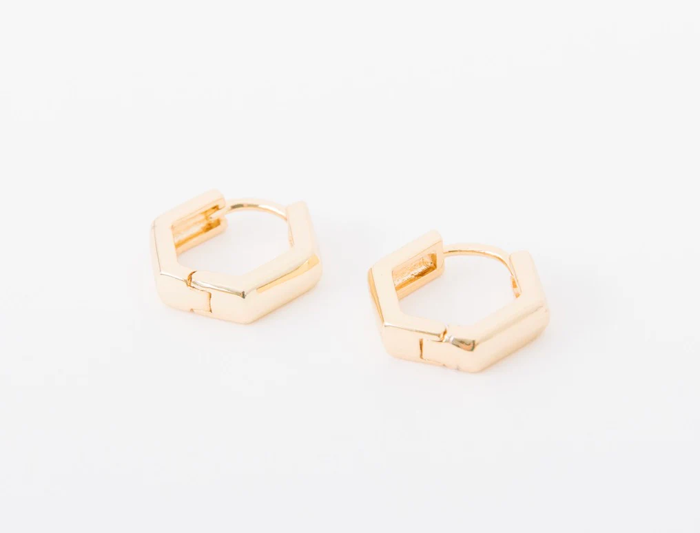 Hexagon Huggies - Image 4