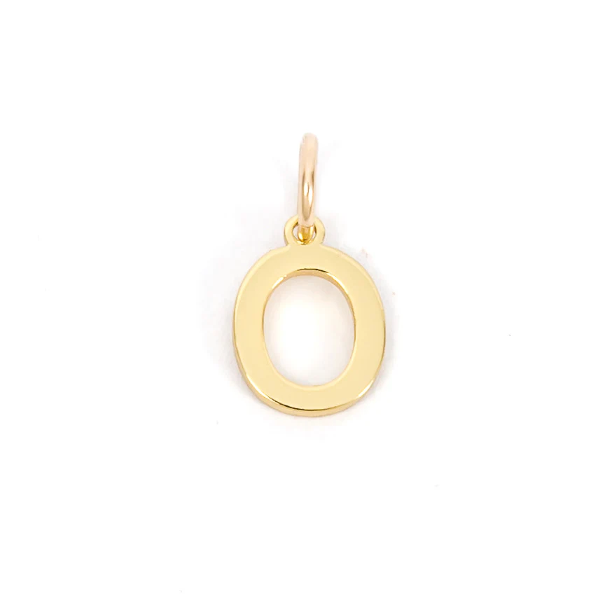 Gold Letter Charm - Image 18