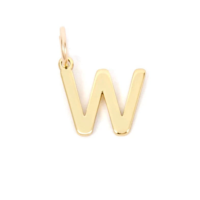 Gold Letter Charm - Image 26