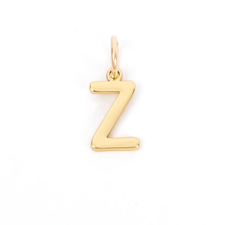 Gold Letter Charm - Image 29