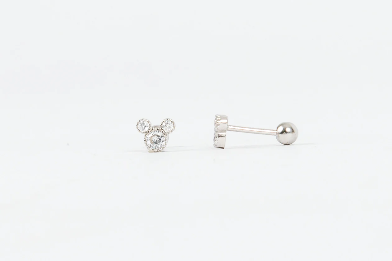 Cz Mouse Ear Screwbacks - Image 16