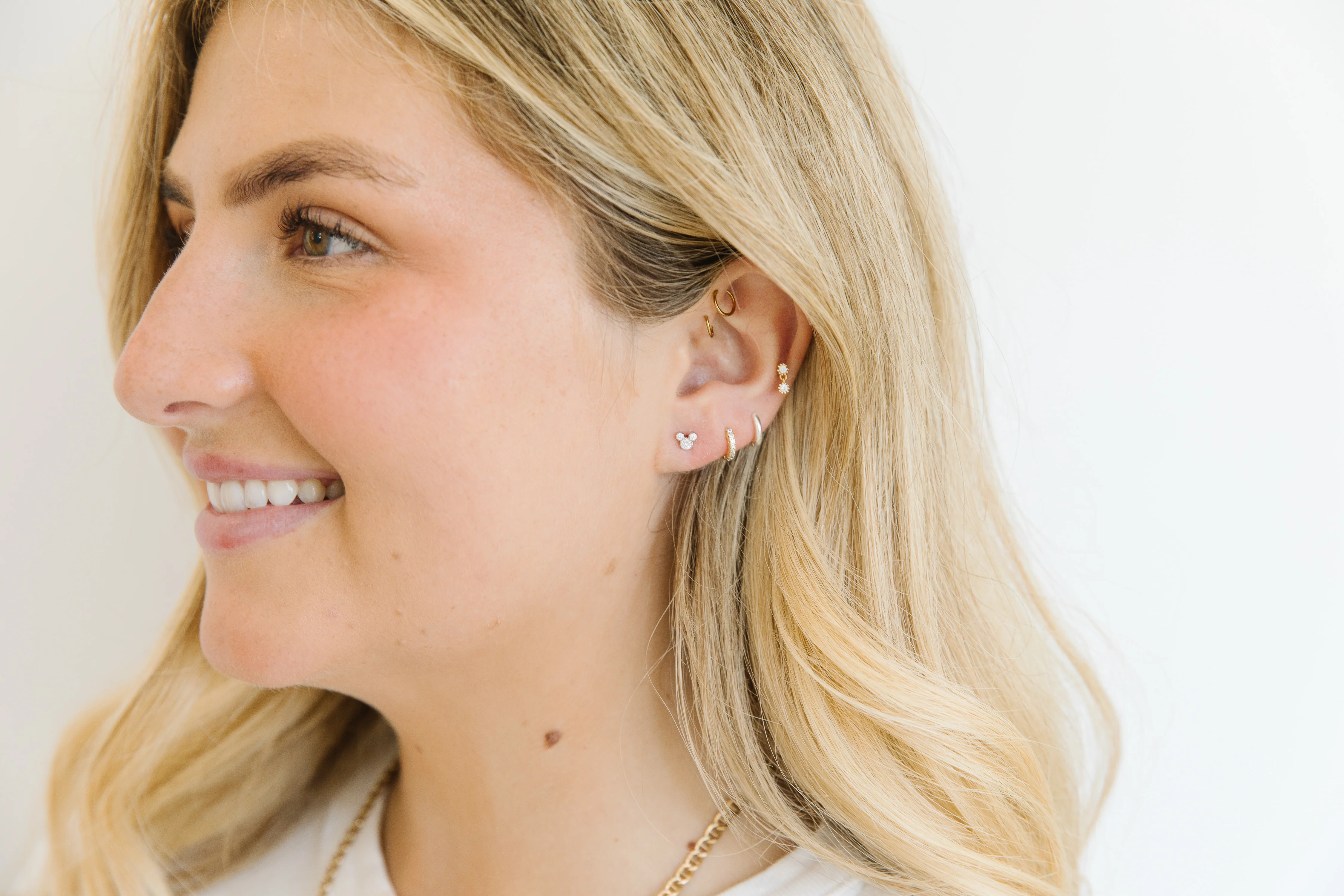 Cz Mouse Ear Screwbacks - Image 19