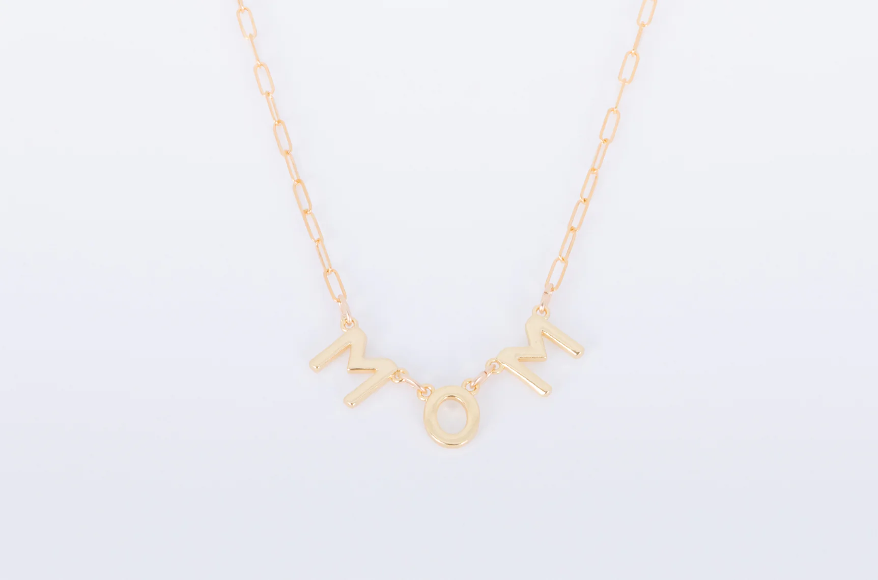 Mom Letter Necklace - Image 6