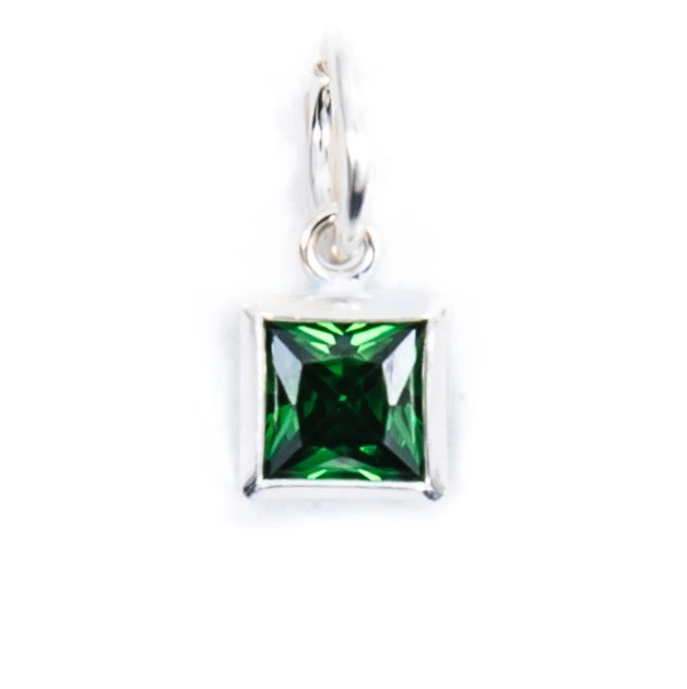 Silver Birthstone Charm - Image 10