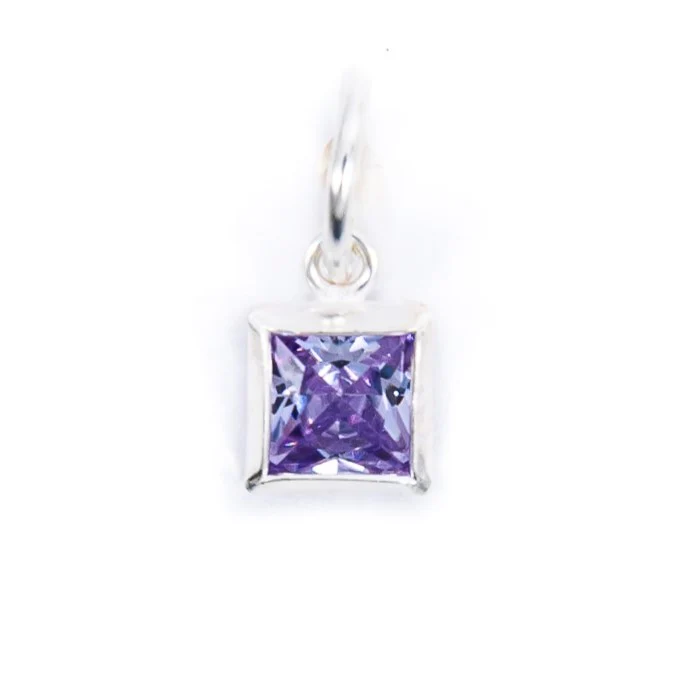 Silver Birthstone Charm - Image 11