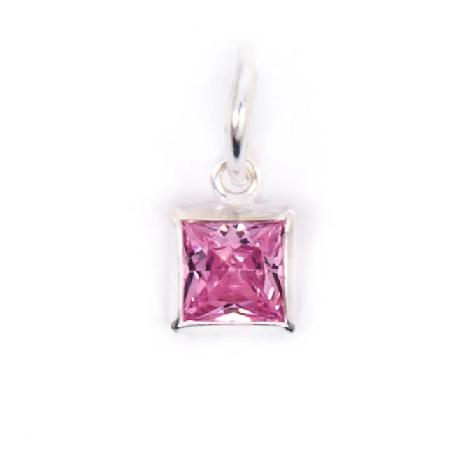 Silver Birthstone Charm - Image 15