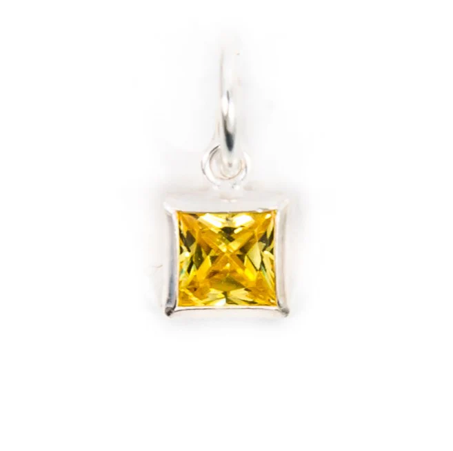 Silver Birthstone Charm - Image 16