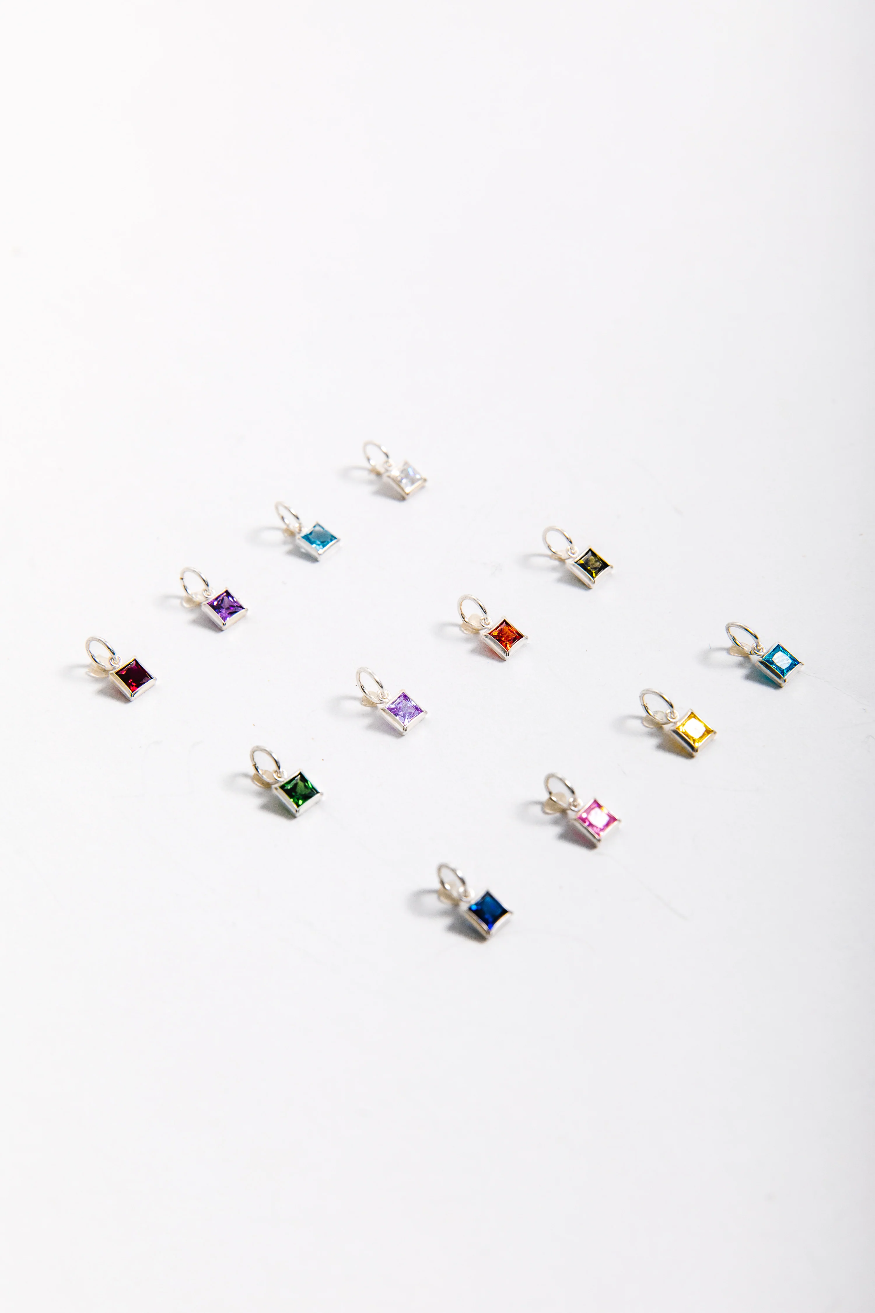 Silver Birthstone Charm - Image 3