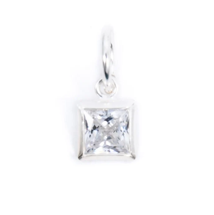 Silver Birthstone Charm - Image 9