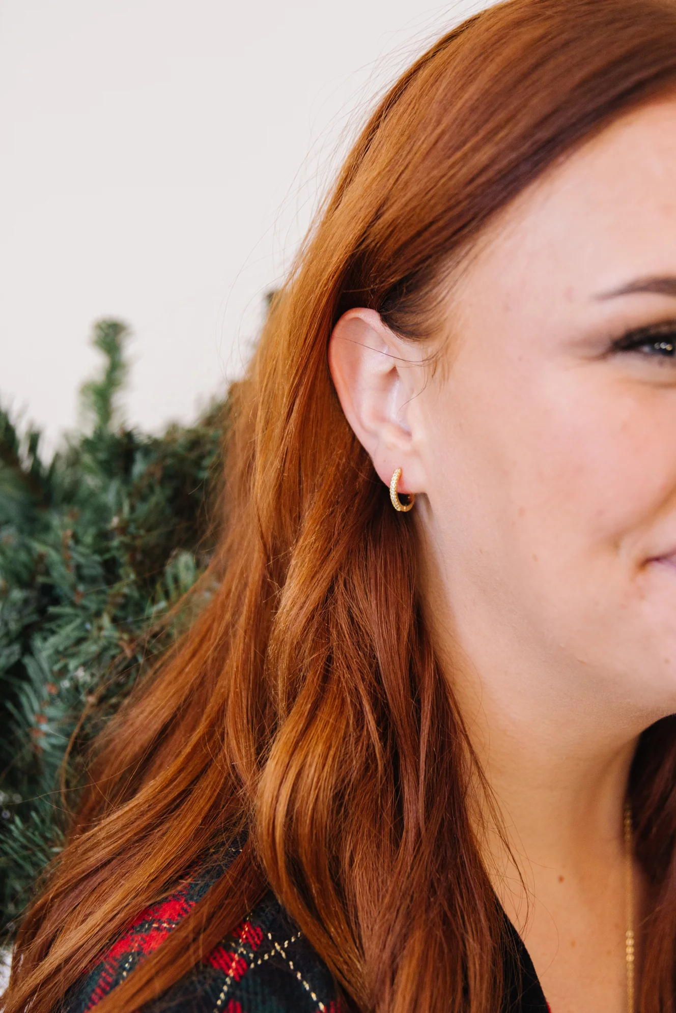 16 mm Classic Diamond Huggies - Image 5