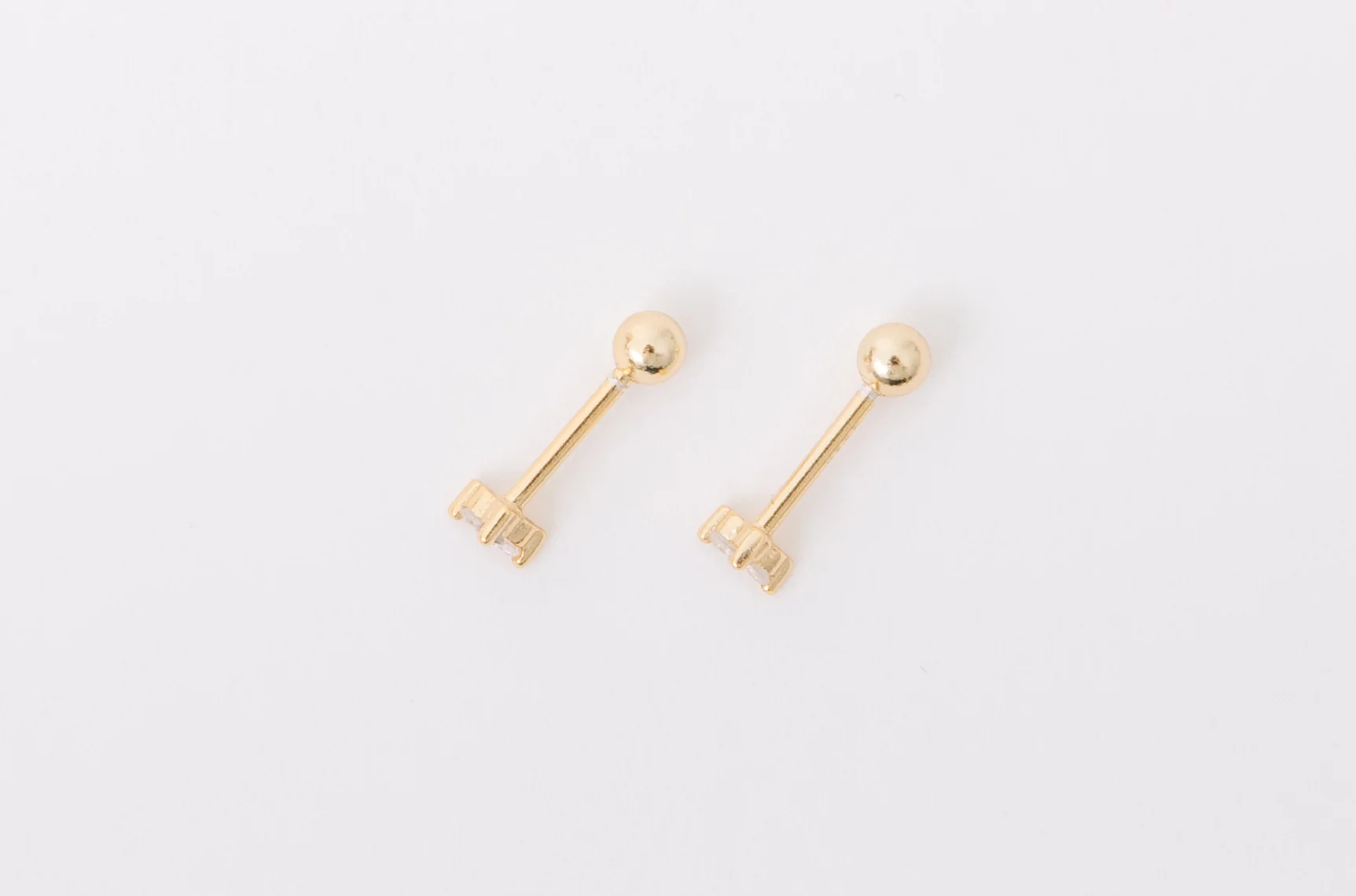 Three Diamond Cluster Screwbacks - Image 5