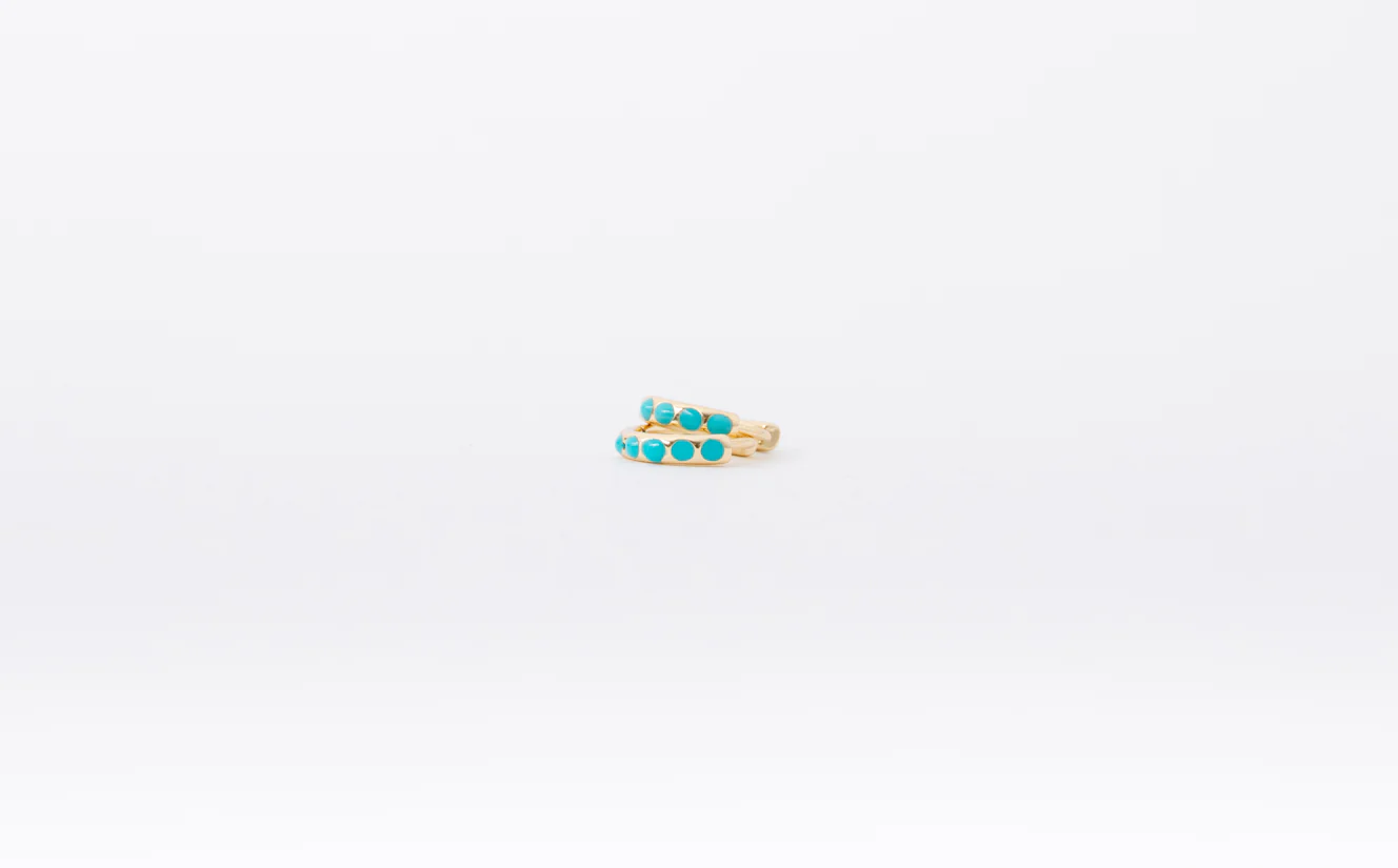 Turquoise Huggies - Image 10