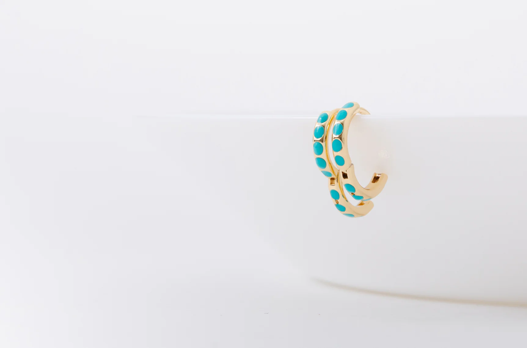 Turquoise Huggies - Image 5