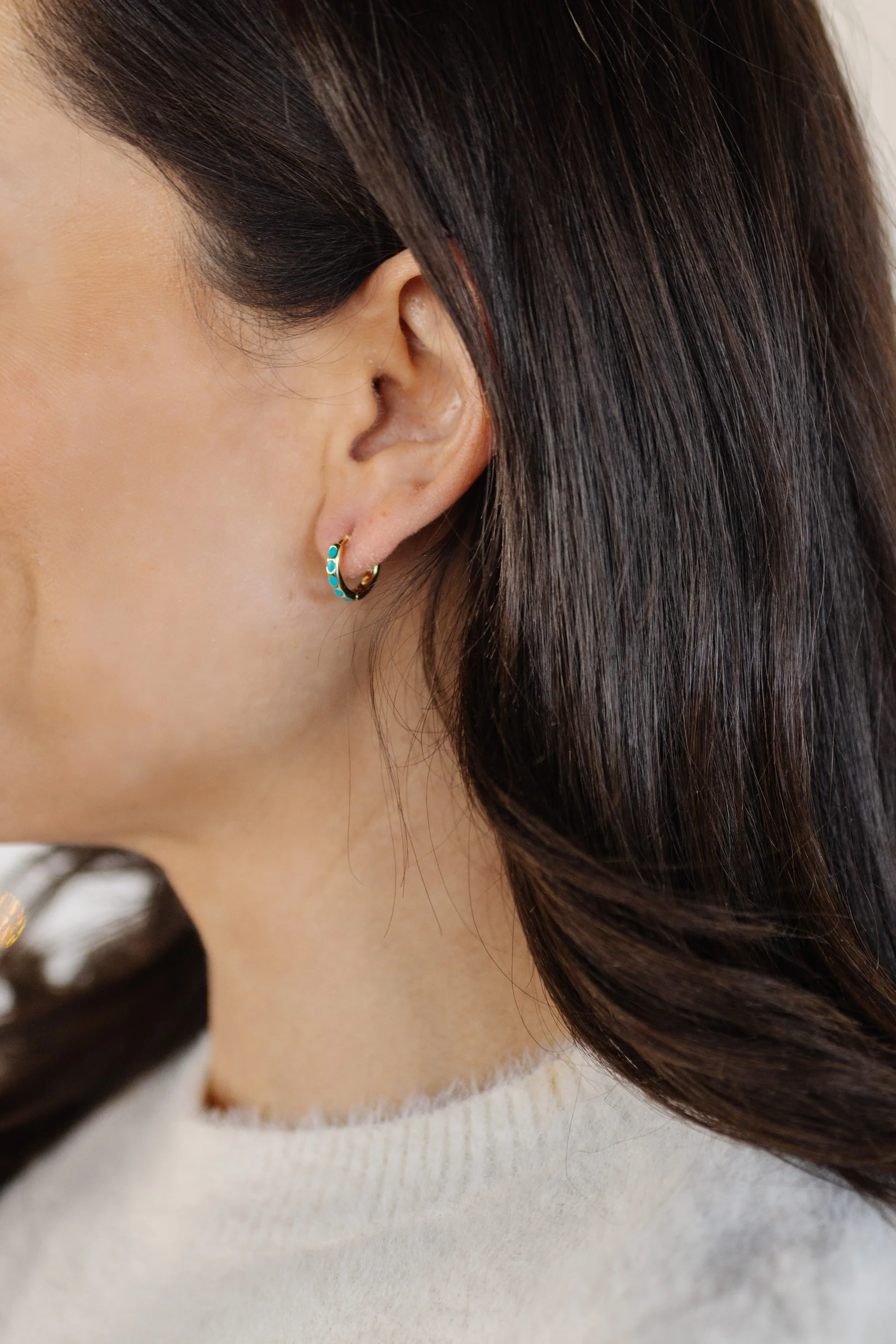 Turquoise Huggies - Image 7