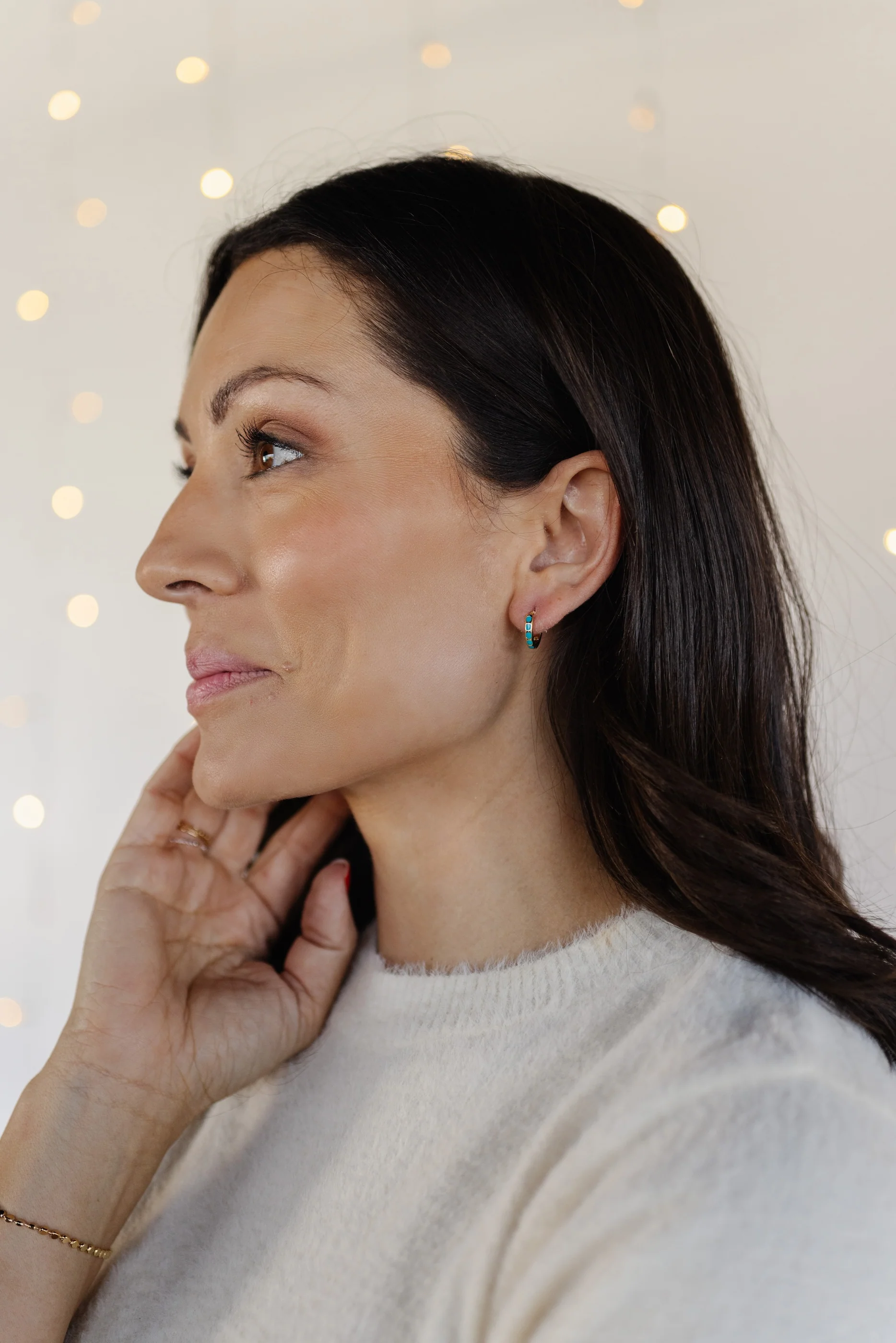 Turquoise Huggies - Image 8