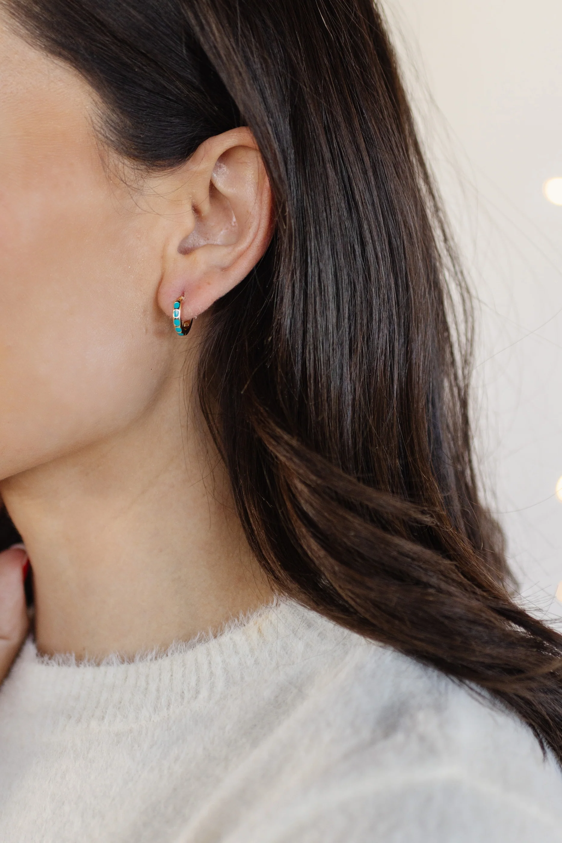 Turquoise Huggies - Image 9